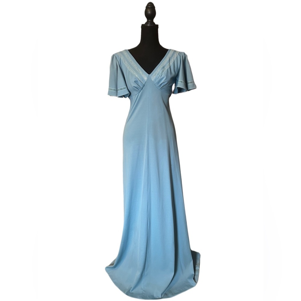 Vintage 1970s Bell Sleeve Dress